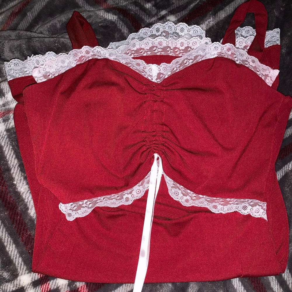 Red Lace Dress